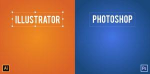 5 Points that Differentiate Adobe Photoshop and Illustrator