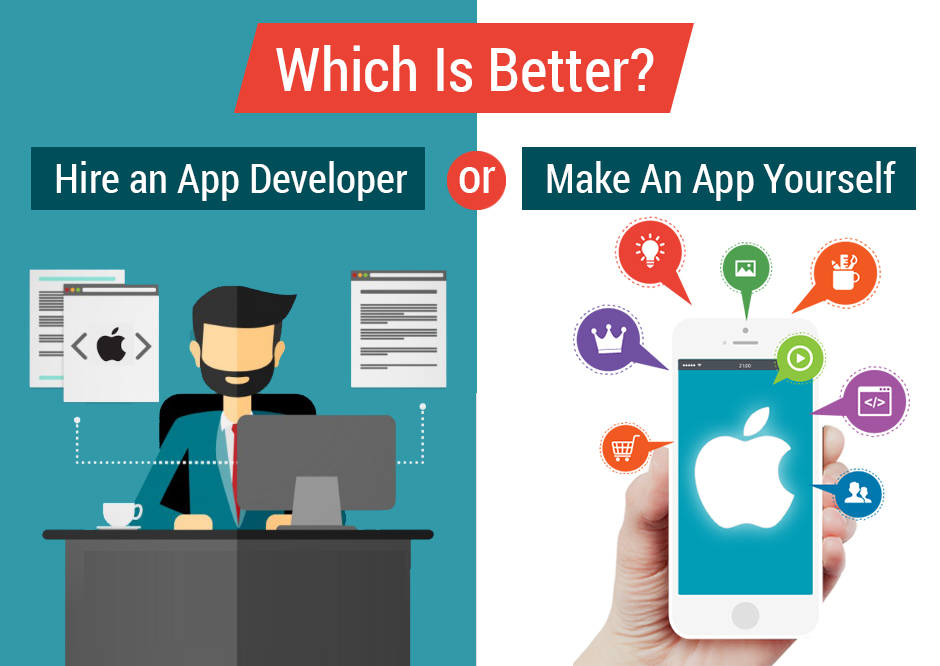 Which Is Better? Hire Mobile App Developer or Make An App Yourself