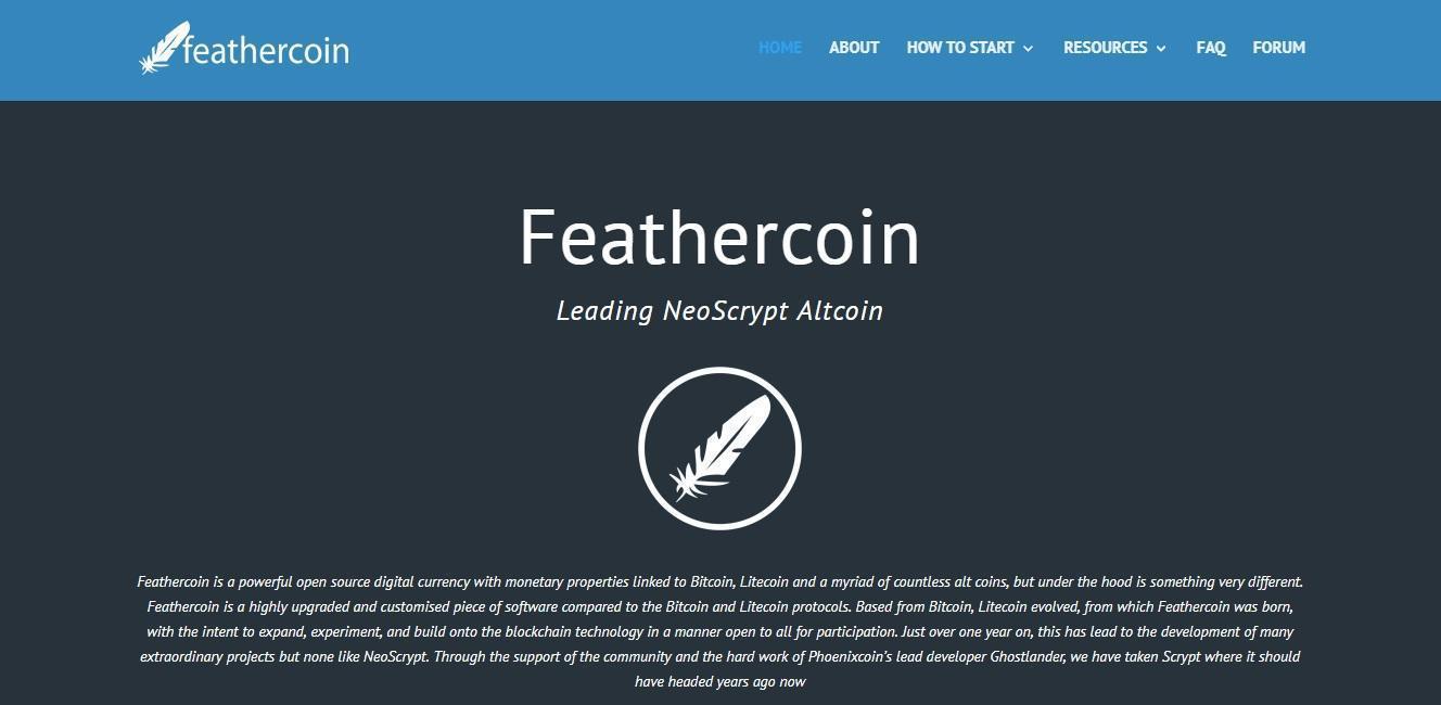 Feathercoin - Alternative To Bitcoin