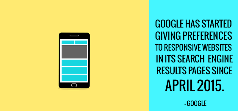 Google has started giving preferences to responsive websites in its search engine results pages since April 2015.- Google