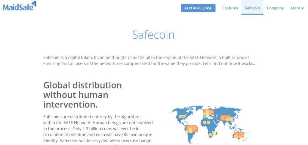 safecoin not blockchain