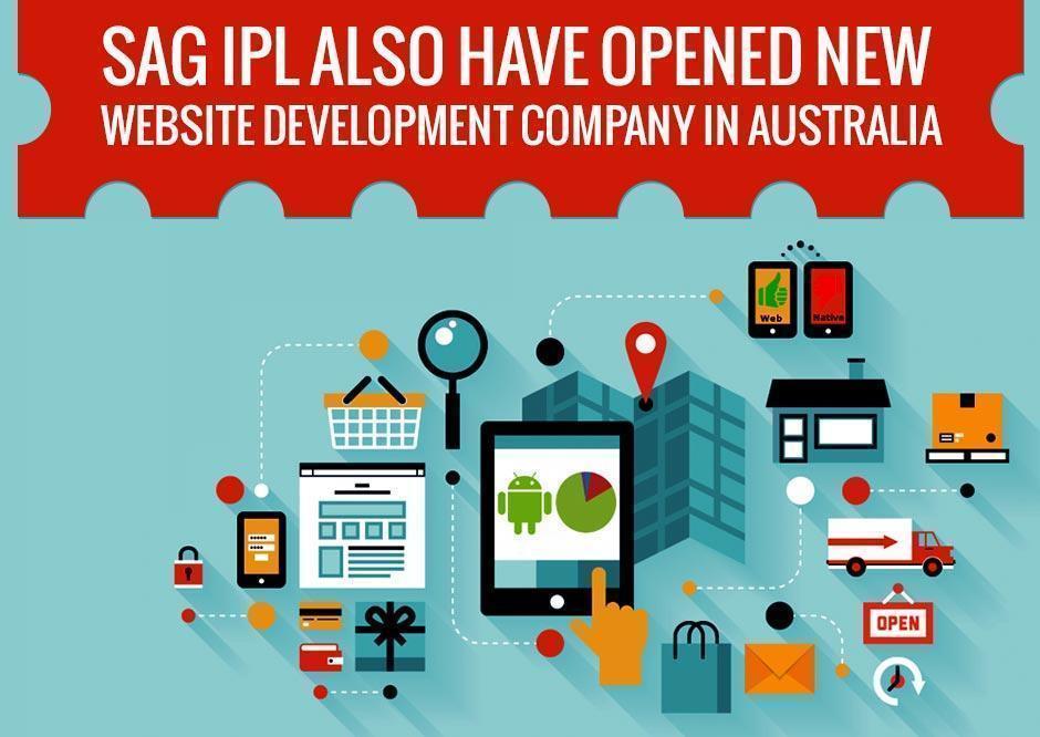 SAG IPL Also Opened New Website Development Company in Australia