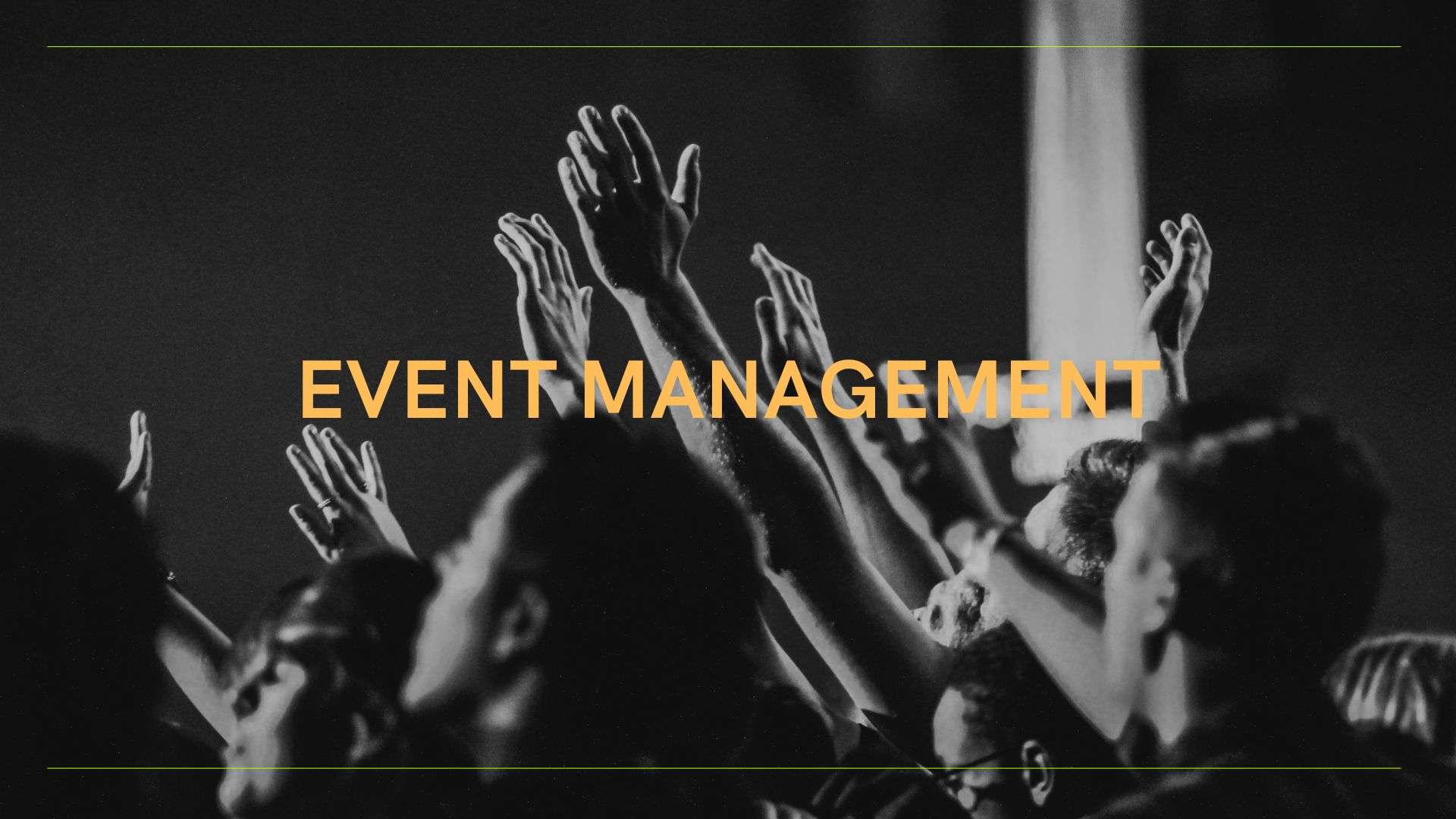 event management startup business idea