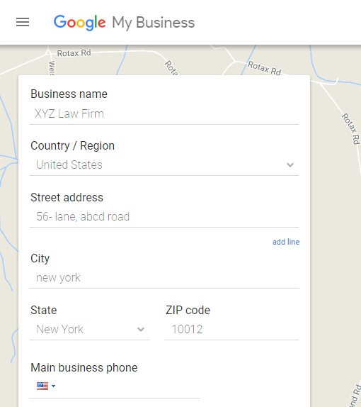 Law Firm Google my Business