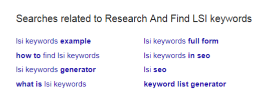 LSI-keywords