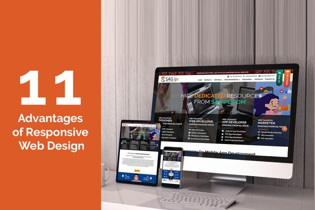 Top 11 Advantages of Responsive Website Design To Generate More Sales