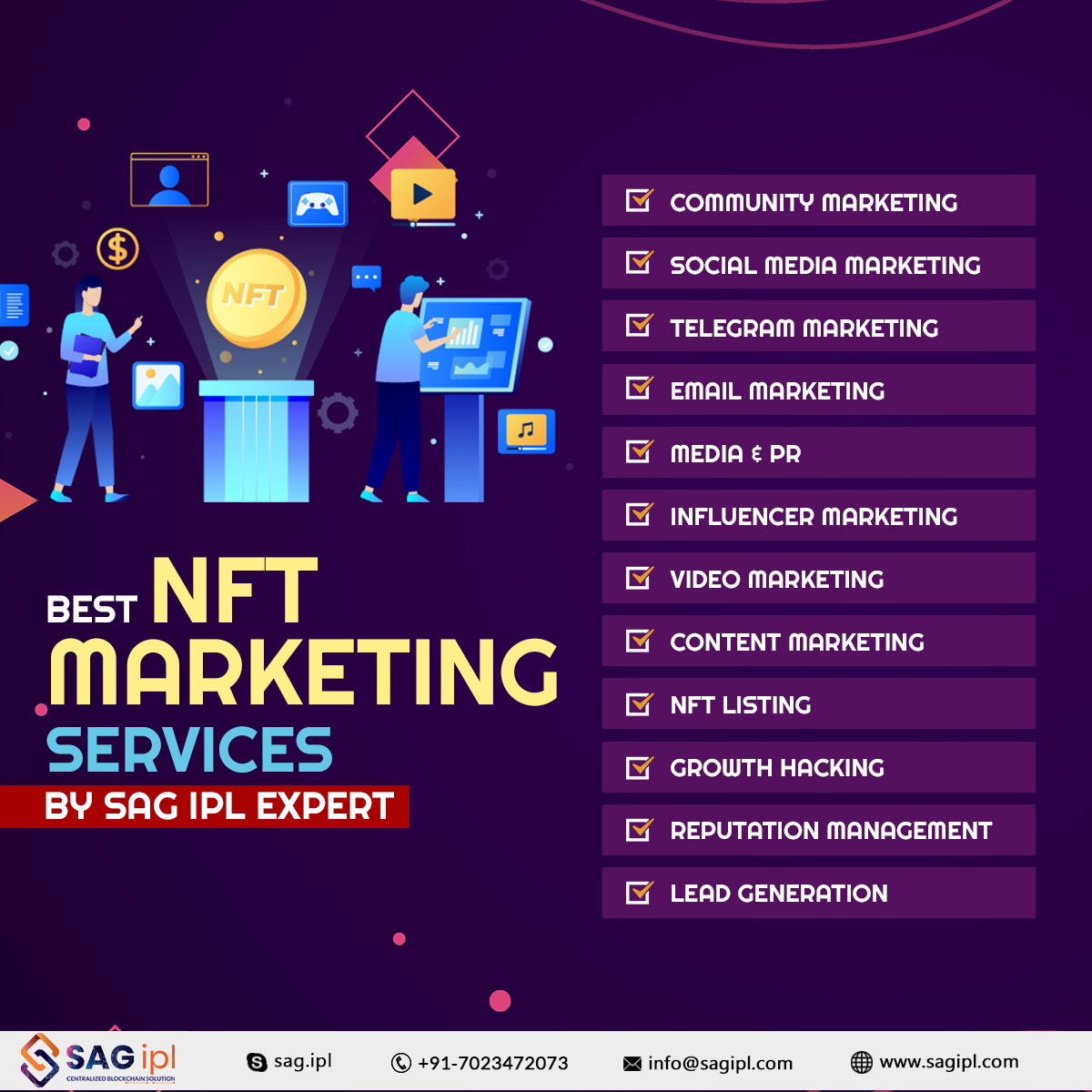 Best NFT Marketing Services
