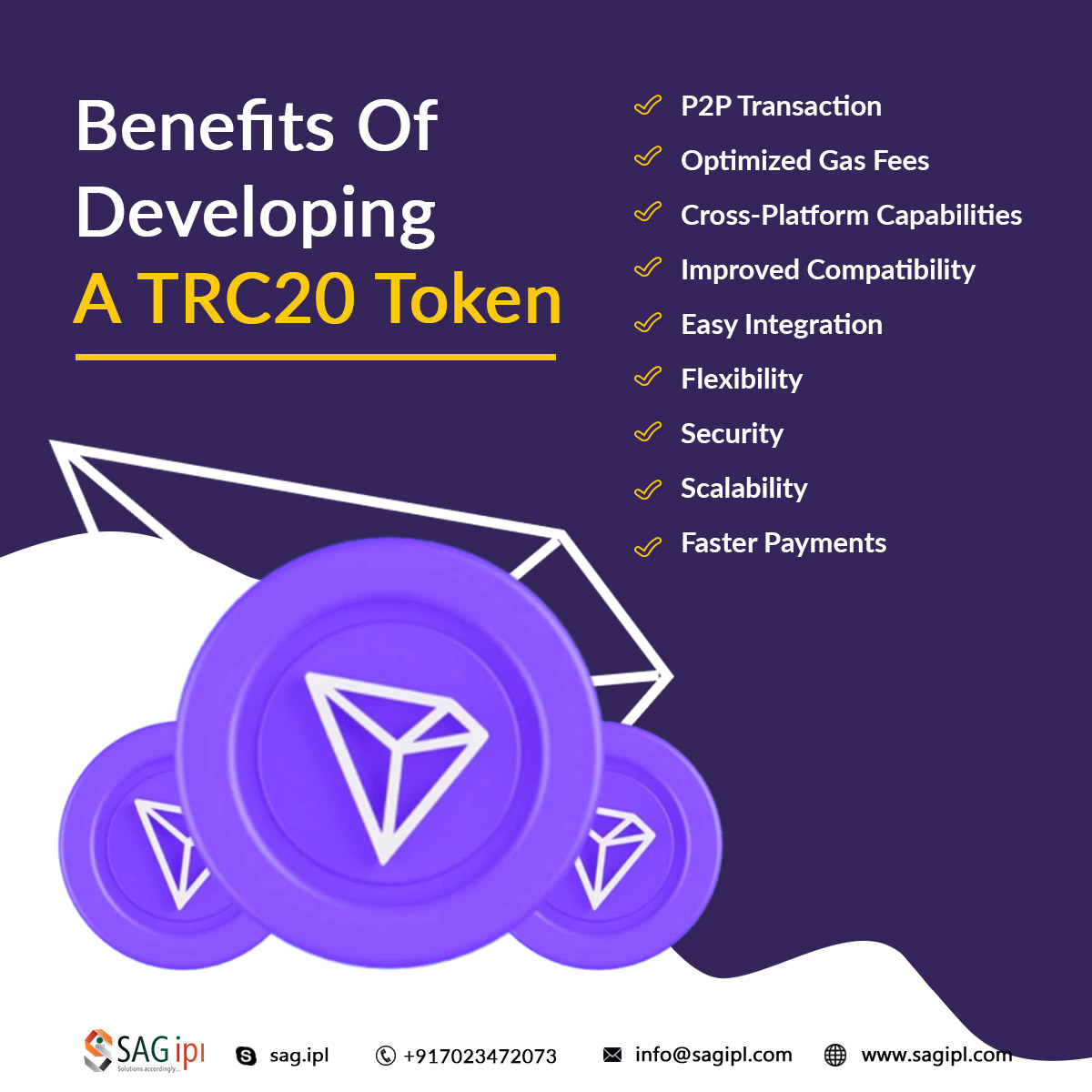 TRC20 Token Developing Benefits
