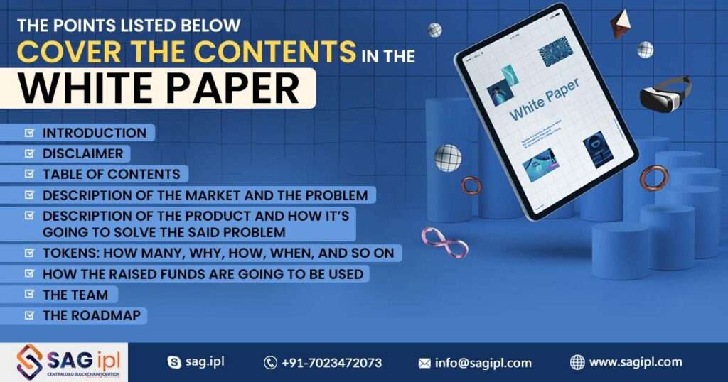 Whitepaper Content Structure