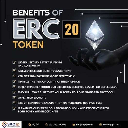 Benefits of ERC-20 Tokens