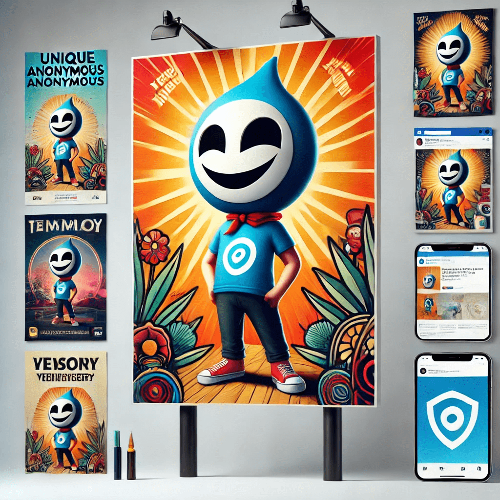 Anonymous Characters for Faceless Marketing
