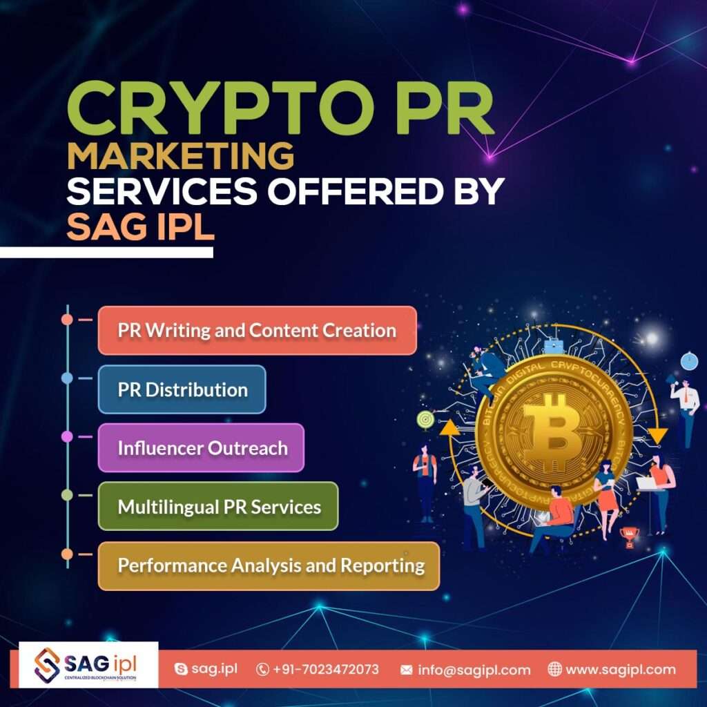 Crypto PR Marketing Services Offered by SAG IPL